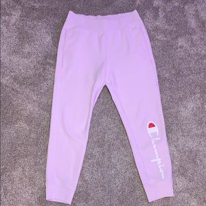 Champion pink sweatpants